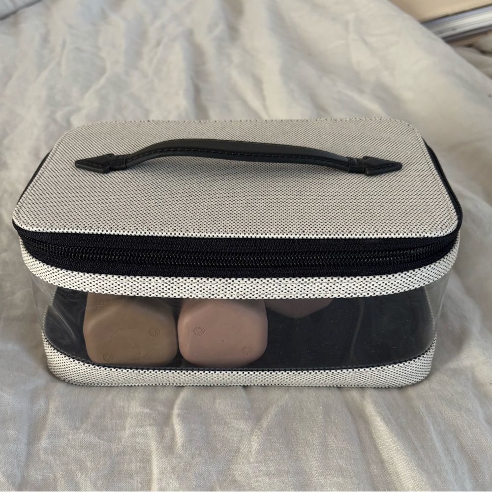 Paravel See-All Vanity Case - Color Domino